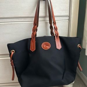 Dooney and Burke Nylon Shopper Tote
